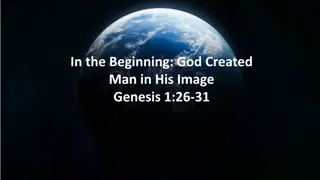 God's Image in Man: Reflecting Divine Essence and Purpose