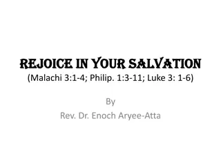 Rejoice in Your Salvation: How to Gain Eternal Life and Prepare for Christ's Judgment