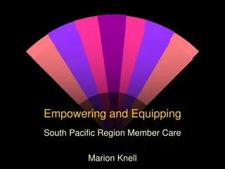 Resilience and Empowerment in Member Care - South Pacific Region