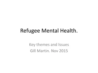 Refugee Mental Health Key Themes and Issues