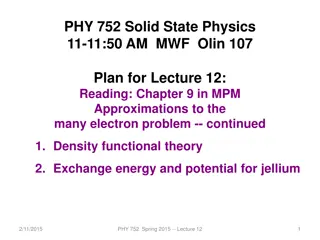 Density Functional Theory in Solid State Physics