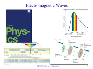 Electromagnetic Waves and Maxwell's Equations