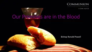 Power of the Blood of Jesus: Redemption, Fellowship, Healing, and More