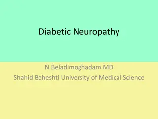Diabetic Neuropathy: Symptoms and Classification