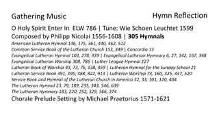 Church Hymn Reflection and Music Celebration