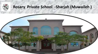 Rosary Private School in Sharjah Muwaileh - Offering IGCSE and A-Level Examinations