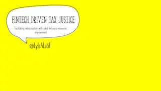 Fintech-Driven Tax Justice for Socio-Economic Improvement