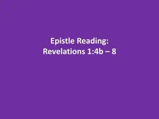 Revelations and Gospel Readings: Christ as King