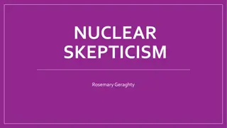 Challenges of Nuclear Deterrence and Proliferation