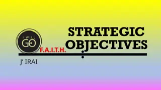 Empowering Mission and Growth - Strategic Objectives for Faith
