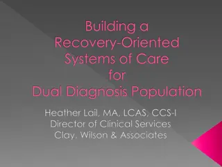 Co-occurrence of Mental Health and Substance Use Disorders