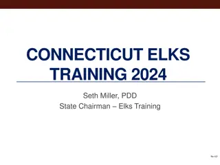 Elks Training 2024: Grand Lodge Statutes and Manuals Review
