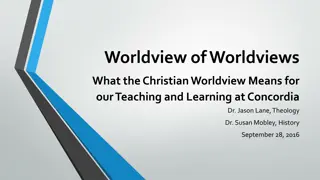 The Significance of Worldviews in Teaching and Learning