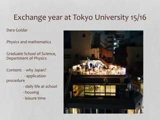 Tokyo University Exchange Year Experience: Japan, Application, Daily Life & More