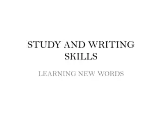 Enhancing Vocabulary Skills through Active Learning