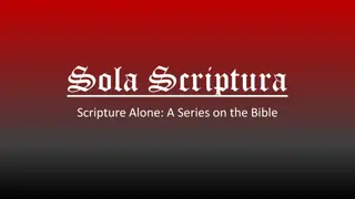 Biblical Authorship - Who Wrote the Bible?
