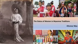 Women's Status in Myanmar's Historical Context