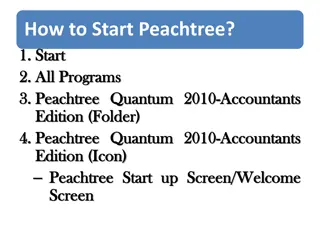 How to Manage Peachtree Software Efficiently