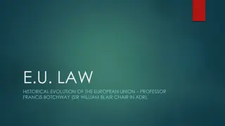 Evolution of European Union: From Historical Treaties to Modern Reforms