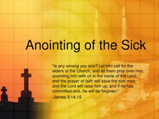 Healing and Anointing in Christian Tradition