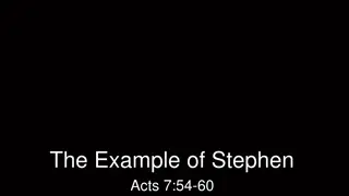 The Stoning of Saint Stephen: A Sacrificial Act of Forgiveness and Faith