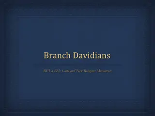 Branch Davidians: Apocalyptic Sect and Distinctive Beliefs