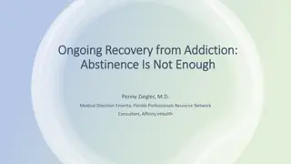Ongoing Recovery and Treatment for Substance Use Disorders