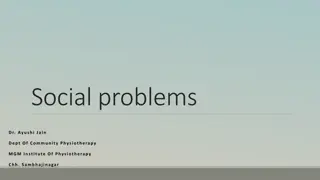 Social Problems and Their Impact on Society