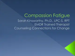 Compassion Fatigue: Risks, Prevention, and Treatment