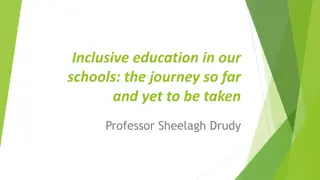 Inclusive Education: A Journey of Progress and Challenges