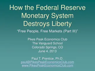 Federal Reserve Monetary System Impact on Liberty and Free Markets