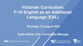 Implementing Victorian F-10 EAL Curriculum