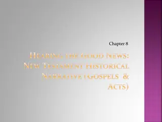The Genre and Origins of the New Testament Gospels