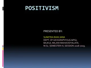 Positivism in Social Sciences