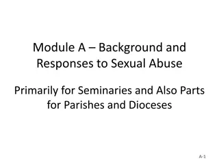 Responses to Sexual Abuse by Catholic Priests