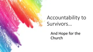 Transformative Healing and Accountability in Church Context