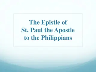 History and Establishment of the Church in Philippi