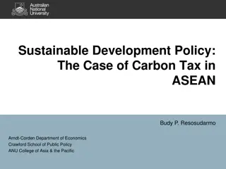 ASEAN Sustainable Development Policy: Carbon Tax Implementation