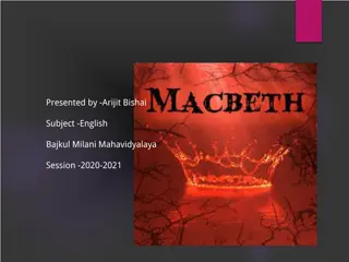 Insights into Macbeth: Shakespeare's Historical Adaptation