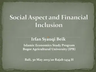Islamic Financial Inclusion Principles