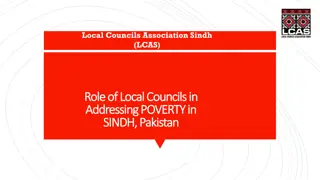 Local Councils Association Sindh - Addressing Poverty in Sindh, Pakistan