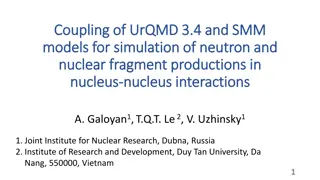 Coupling of UrQMD 3.4 and SMM Models for Nuclear Interactions