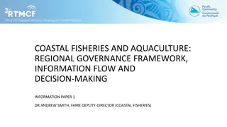 Regional Governance Framework for Pacific Coastal Fisheries and Aquaculture
