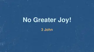 Walking in Truth and Love: Lessons from 3 John