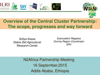 Central Cluster Partnership Overview: Scope, Progress, and Future Plans