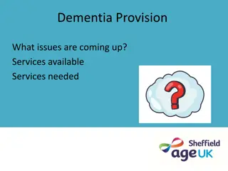Sheffield Dementia Support Services and Activities