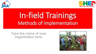 Effective Implementation of Field Training Methods for Agriculture