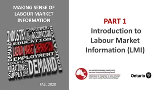 Introduction to Labour Market Information (LMI) - Fall 2020