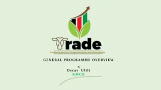 Transforming Agriculture Through Diversification and Entrepreneurship Overview