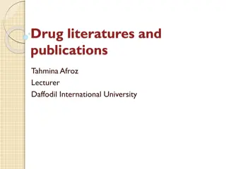 Pharmacopoeias, Formularies, and Compendia in Pharmacy Practice